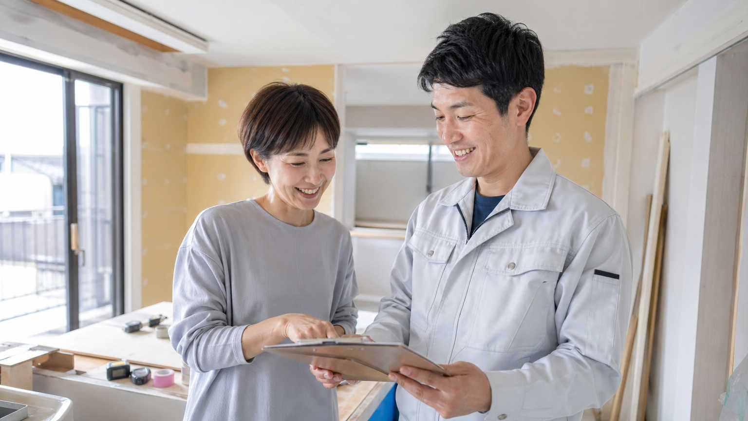 業者に任せるときに施主が確認すべきポイント